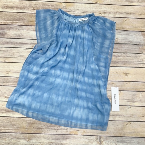 Calvin Klein Women’s Sleeveless Blouse Bundle – 3 Stylish Tops, New Size S - Picture 6 of 10